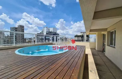 Cobertura com 4 dormitórios à venda, 234 m² por r$ 2.990.000,00 - vila uberabinha - são paulo/sp