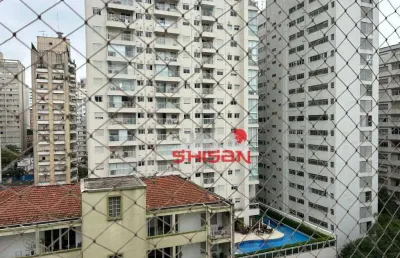 Apartamento com 1 dormitório para alugar, 39 m² por r$ 4.500/mês - bela vista - são paulo/sp