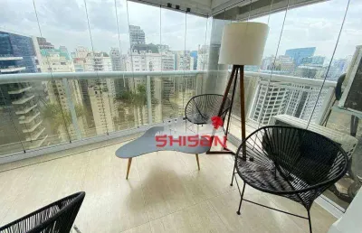 Apartamento com 1 dormitório, 80 m² - venda por r$ 2.650.000,00 ou aluguel por r$ 13.350,00/mês - vila olímpia - são paulo/sp