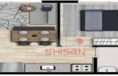 Apartamento com 1 dormitório à venda, 26 m² por r$ 247.000,00 - vila buarque - são paulo/sp
