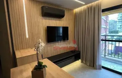 Apartamento com 1 dormitório para alugar, 33 m²  bela vista