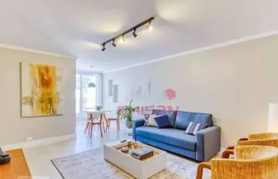 Apartamento mobiliado com 2 dormitórios para alugar, 52 m² moema