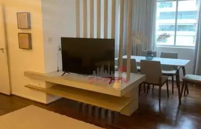Apartamento mobiliado no itaim bibi para alugar, com 3 dormitórios, 98 m².