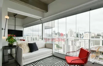 Apartamento com 1 dormitório, 35 m² - venda por r$ 1.200.000,00 ou aluguel por r$ 6.201,00/mês - consolação - são paulo/sp