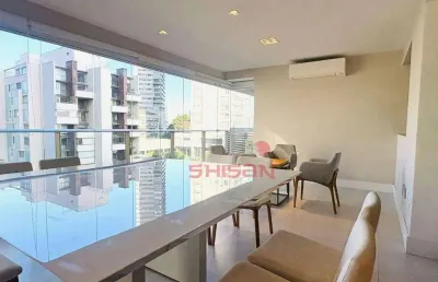 Apartamento com 3 dormitórios para alugar, 150 m² por r$ 20.586,00/mês - vila madalena - são paulo/sp