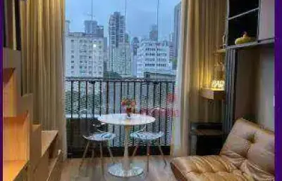 Apartamento com 1 dormitório para alugar, 35 m² por r$ 4.050,00/mês - pinheiros - são paulo/sp