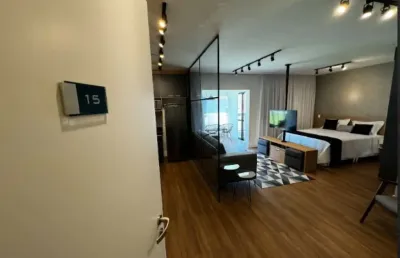 Apartamento garden para alugar na chácara santo antônio com 77 m², 1 dormitório, 2 vagas