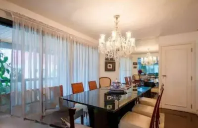 Apartamento no condomínio jardim europa na vila andrade com  300m² 4 suítes 7 banheiros 4 vagas