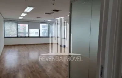 Conjunto comercial no itaim bibi de 1 sala com 3 vagas - 100m² para alugar