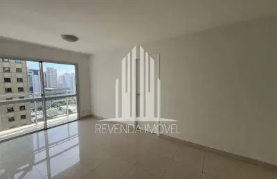 Aluguel de apartamento renovado em indianópolis, são paulo - 1 quarto, 1 sala, 1 banheiro, 1 vaga, 45m²! semi mobiliado