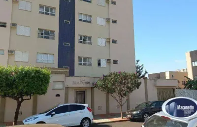 Aluga - edifício blue paradaise - apartamento com 02 quartos, sendo 01 suite - total  80m² - jardim são luiz - ribeirão preto/sp