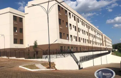 Apartamento com 2 dormitórios para alugar, 48 m² por r$ 1.206,00/mês - bonfim paulista - ribeirão preto/sp