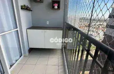 Apartamento com 3 quartos sendo 1 suíte,  à venda, 68 m² por r$ 555.000 - vila augusta - guarulhos/sp