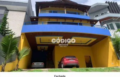 Sobrado à venda, 420 m² por r$ 1.690.000,00 - cidade parquelandia - mogi das cruzes/sp