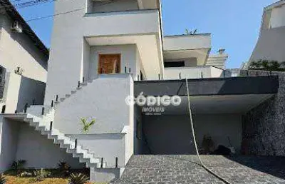 Sobrado com 3 dormitórios à venda, 355 m² por r$ 4.100.000,00 - arujá hills-3 - arujá/sp