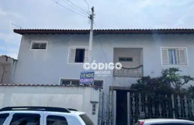 Sobrado com 3 dormitórios à venda, 488 m² por r$ 2.000.000,00 - vila galvão - guarulhos/sp