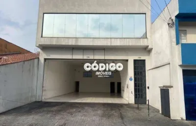 Salão para alugar, 230 m² por r$ 4.360,00/mês - jardim pinhal - guarulhos/sp