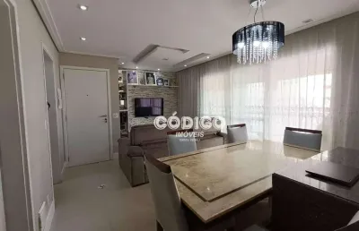 Apartamento com 3 quartos, sendo que 2 são suítes, 86 m², à venda por r$ 905.000 - vila augusta - guarulhos/sp