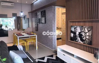 Apartamento com 2 dormitórios à venda, 52 m² por r$ 350.000,00 - vila galvão - guarulhos/sp