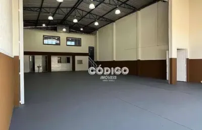 Galpão para alugar, 280 m² por r$ 10.234,00/mês - jardim cumbica - guarulhos/sp