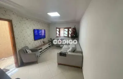 Sobrado à venda, 146 m² por r$ 890.000,00 - jardim pinhal - guarulhos/sp