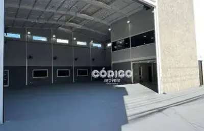 Galpão para alugar, 550 m² por r$ 25.386,00/mês - jardim presidente dutra - guarulhos/sp