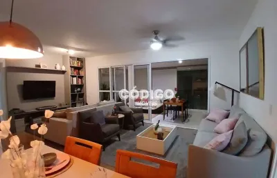 Apartamento 122ms²,  3 quartos sendo os 3 suítes,  ao lado do shopping maia, à venda por r$ 1.280.000,00, jardim flor da montanha, guarulhos, sp