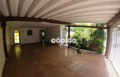 Casa com 4 dormitórios para alugar, 360 m² por r$ 6.380/mês - centro - guarulhos/sp