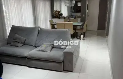 Apartamento com 3 dormitórios para alugar, 150 m² por r$ 8.100,00/mês - vila augusta - guarulhos/sp