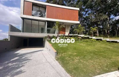 Sobrado à venda, 330 m² por r$ 4.600.000,00 - residencial real park - arujá/sp