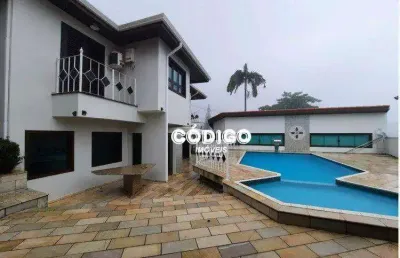 Sobrado com 4 dormitórios, 506 m² - venda por r$ 2.700.000,00 ou aluguel por r$ 13.000,00/mês - arujázinho i, ii e iii - arujá/sp