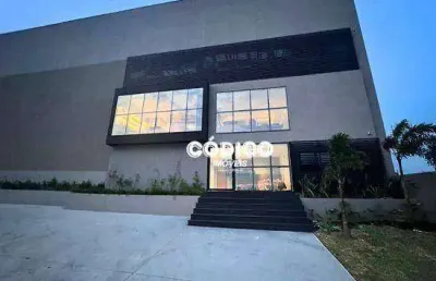 Galpão para alugar, 1700 m² por r$ 85.000,00/mês - portão - arujá/sp