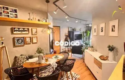 Apartamento com 3 quartos sendo 1 suíte,  86 m², à venda por r$ 650.000 - vila rosália - guarulhos/sp