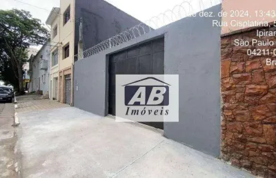 Terreno para alugar, 200 m² por r$ 4.880,00/mês - ipiranga - são paulo/sp