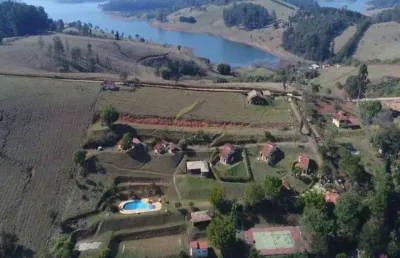 Sítio à venda, com ampla área de lazer, 12 quartos, 3 suites, 14000m², estrada do panorama, piracai