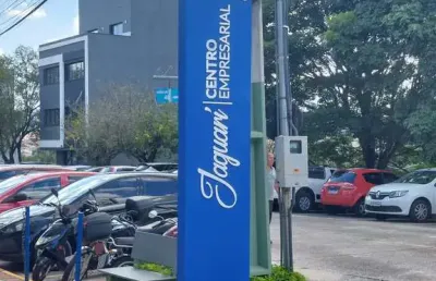 03 terrenos à venda no centro empresarial jaguari, área total: 32 m², jardim do lago, bragança paul