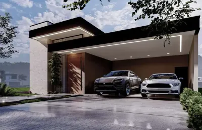 Casa à venda,03 suítes, 02 vagas, piscina e área gourmet, condomínio residencial euroville ii, brag