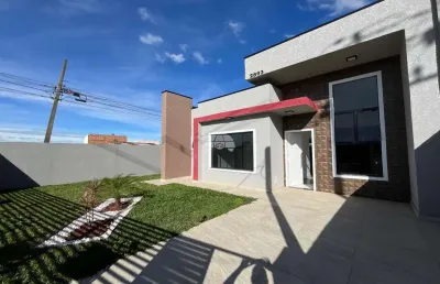 Casa com 3 quartos à venda na rua nossa senhora aparecida, 2893, santa terezinha, fazenda rio grande, 143 m2 por r$ 580.000