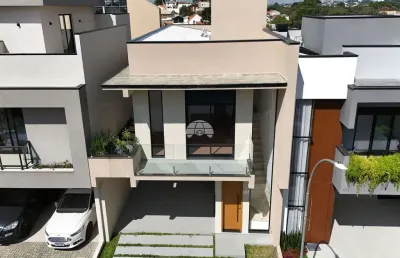 Casa em condomínio fechado com 3 quartos à venda na rua francisco zuneda ferreira da costa, 297, bairro alto, curitiba, 4491 m2 por r$ 1.587.000