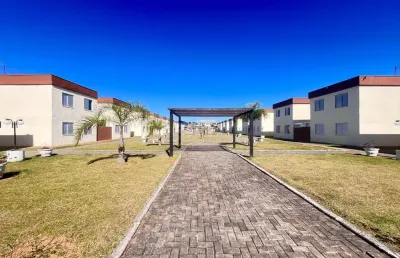 Apartamento com 2 quartos à venda na avenida venezuela, 1827, eucaliptos, fazenda rio grande, 42 m2 por r$ 220.000