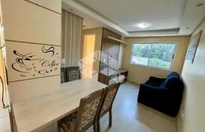 Apartamento semimobiliado, dois quartos no residencial la vita