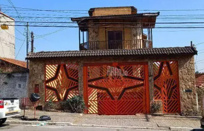 Sobrado com 5 dormitórios para alugar, 300 m² por r$ 7.278,16/mês - vila marieta - são paulo/sp