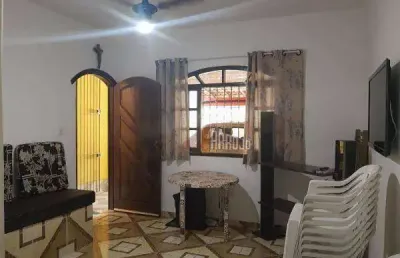 Sobrado com 3 dormitórios à venda, 141 m² por r$ 290.000,00 - parque balneário itanhaem - itanhaém/sp