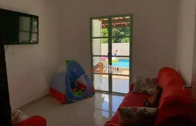 Chácara com 2 dormitórios à venda, 3000 m² por r$ 1.500.000,00 - estância santa maria do laranjal - atibaia/sp