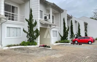Casa em condomínio fechado com 3 quartos à venda na servidão emílio r e reddin, --, anita garibaldi, joinville, 115 m2 por r$ 730.000