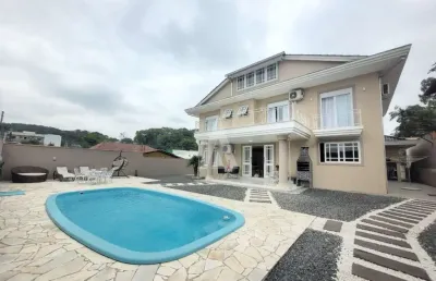 Casa em condomínio fechado com 4 quartos à venda na rua josé bonifácio, --, glória, joinville, 388 m2 por r$ 2.500.000