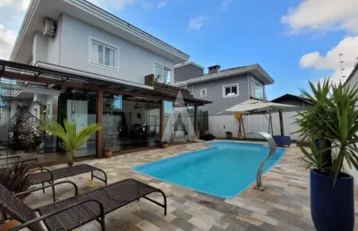 Casa com 4 quartos à venda na rua francisco hardt, --, pirabeiraba, joinville, 280 m2 por r$ 2.150.000