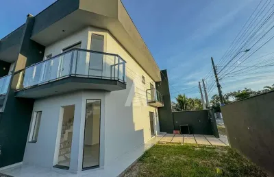 Casa com 2 quartos à venda na rua jequié, --, aventureiro, joinville, 83 m2 por r$ 450.000