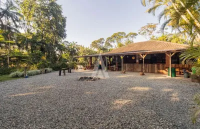 Chácara / sítio com 3 quartos à venda na rua guilherme, --, pirabeiraba, joinville por r$ 2.150.000