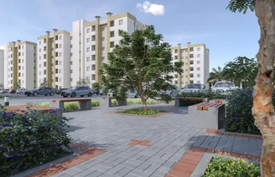 Apartamento com 2 quartos à venda na dona francisca, 12538, --, pirabeiraba, joinville por r$ 343.799